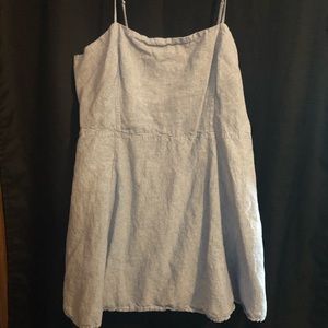 Blue/White Striped Gap Cami Dress - Plus Size